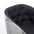 【Finara 費納拉】天然牛皮現代時尚設計款單椅(多款顏色)