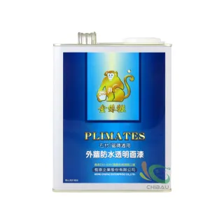 【金絲猴】《石材金油》單液型耐黃變油性透明防水膠P-526-1（1加侖裝）(石材／磁磚防水漆)