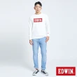 【EDWIN】男裝 JERSEY迦績EJ2超彈窄直褲(拔淺藍)