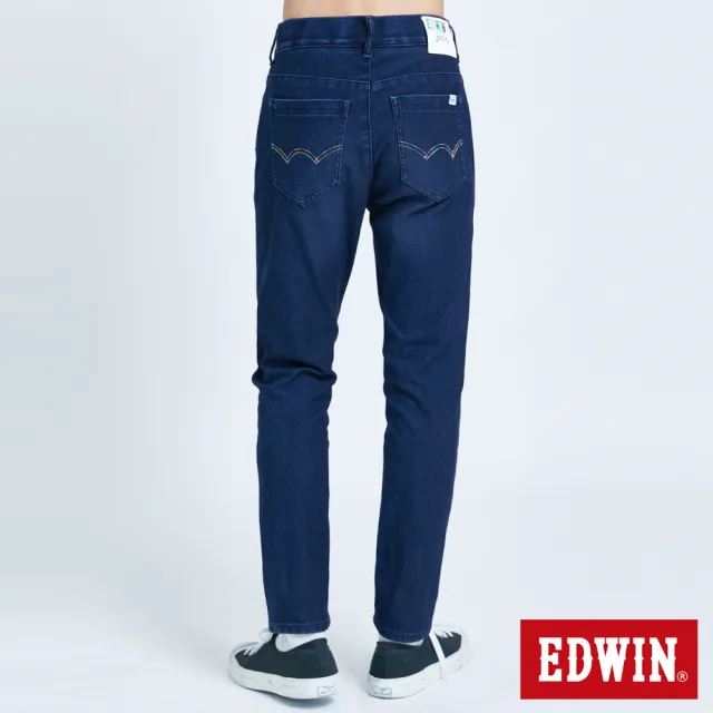 【EDWIN】男裝 JERSEYS迦績PK EJ6冬奧款錐形牛仔褲(酵洗藍)