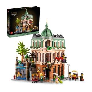 【LEGO 樂高】Icons 10297 精品渡假飯店(街景 模型 禮物 居家擺設)