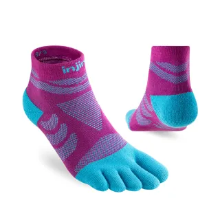 【Injinji】Ultra Run終極系列女五趾短襪(果醬紫)\WAA69(終極系列 五趾襪 短襪 跑襪 機能襪)