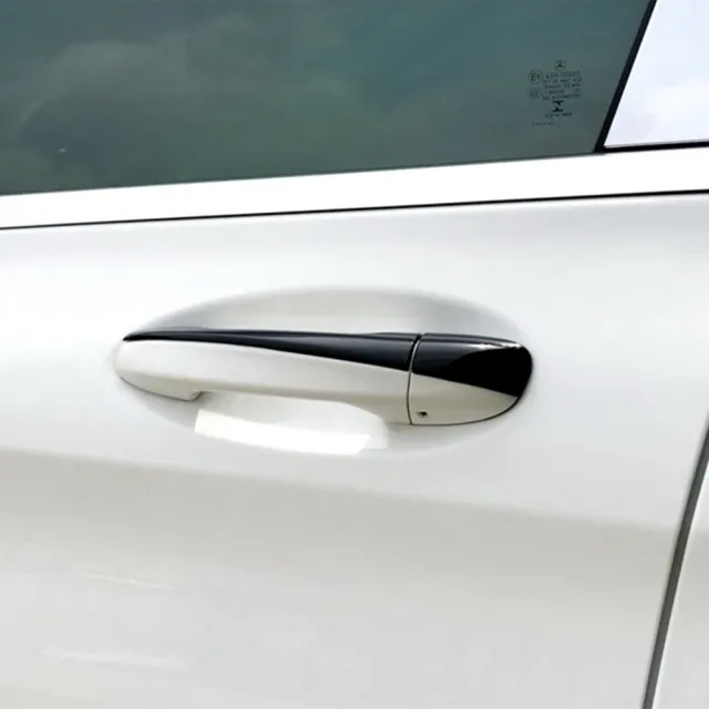 【IDFR】Benz 賓士 A-class W177 2019~on 烤漆黑 車門把手蓋 上蓋(車門把手蓋 門把手外蓋)