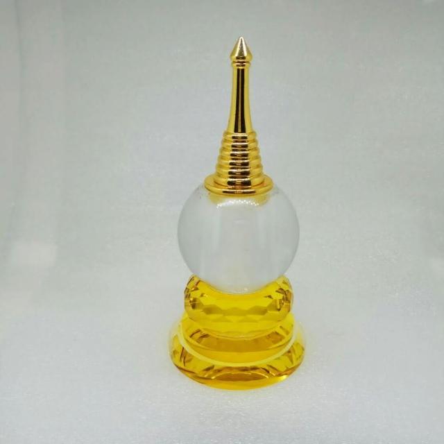 【盛硯莊佛教文物】鑽晶佛舍利塔(吉祥寶物)