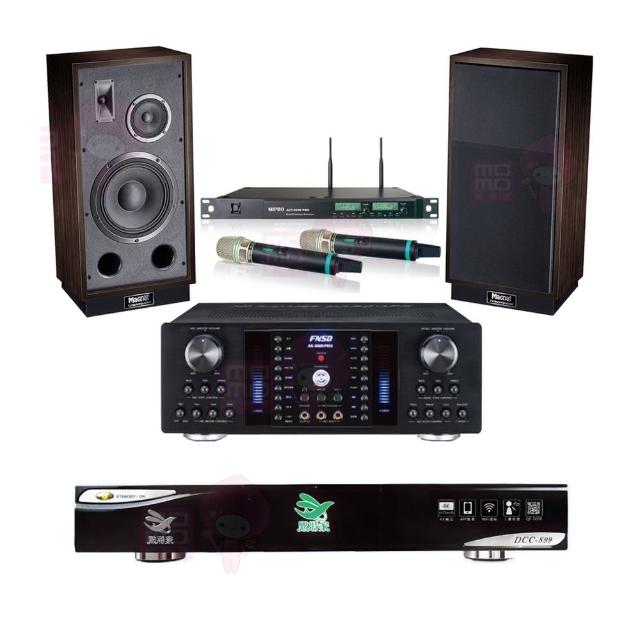 【點將家】DCC-899+FNSD AK-8800 PRO+ACT-8299PRO++Transpuls 1000 L/R(點歌機4TB+擴大機+無線麥克風+喇叭)