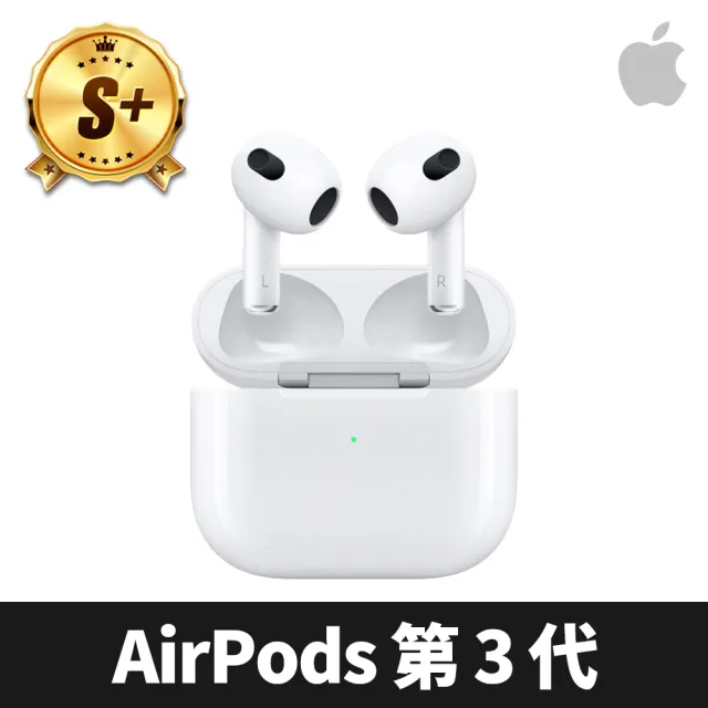 Apple 蘋果】S 級福利品AirPods 第3 代(原廠保固) - momo購物網- 好評