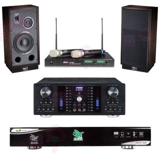 【點將家】DCC-899+FNSD AK-8800 PRO+ACT-880+Transpuls 1000 L/R(點歌機4TB+擴大機+無線麥克風+喇叭)