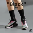 【HOWDE LAB】Black 黑色 純色基本系列 刺繡 素色 銀離子 抗菌纖維 除臭襪 中高筒襪 長襪 男女款
