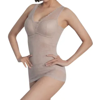 【beaulace 薄蕾絲】MO獨家 韓版美體修身衣輕盈透氣 窈窕塑(輕塑型美體衣)