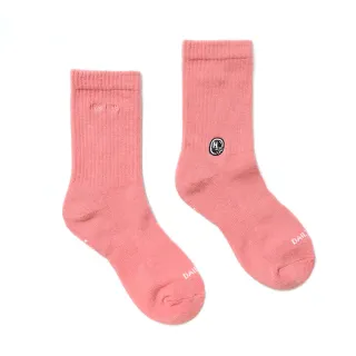 【HOWDE LAB】Crew Socks Rose Pink 玫瑰粉 純色 銀離子 抗菌纖維 除臭襪 中高筒襪 男女款 長襪