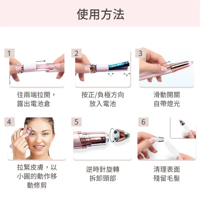 【修眉用具】多功能USB口紅造型3D電動修眉刀(美體 修眉機 修眉器 修眉毛 修眉筆 除毛刀 剃毛刀 修眉神器)