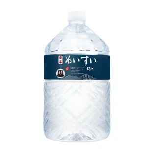 【日本進口JKKWATER】日本名水13度C 6000ml x 2入/箱(礦泉水/天然水/軟水)