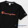 【Champion】官方直營-AS刺繡Logo短袖Tee-男(黑色)