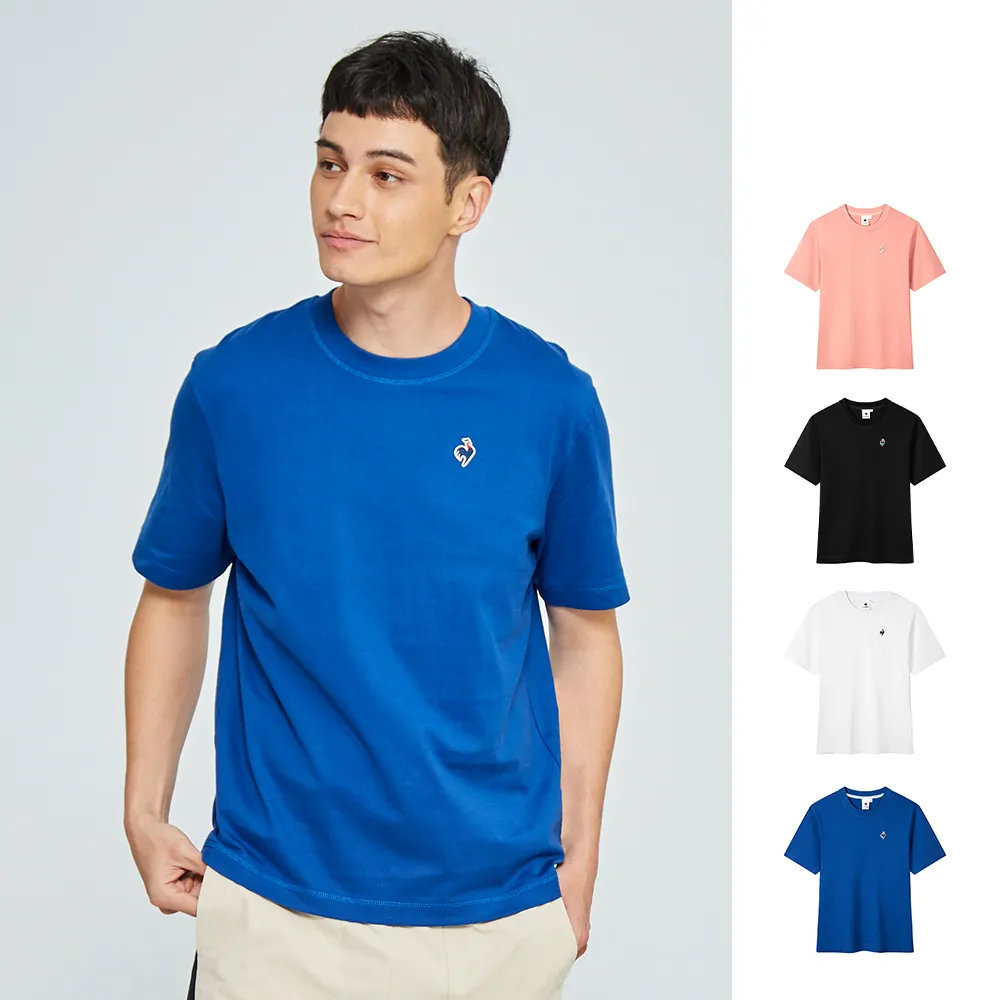 【LE COQ SPORTIF 公雞】基礎百搭短袖T恤 中性-4色-LYP23111