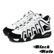 【Black Hole】氣墊運動鞋/動感流線撞色情侶款籃球氣墊運動鞋(白)