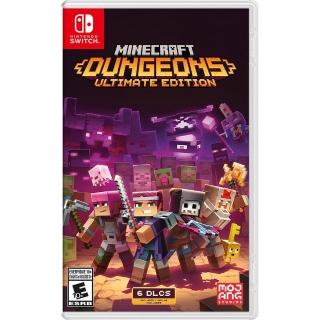 【Nintendo 任天堂】NS Switch 我的世界:地下城 終極版 Minecraft Dungeons 國際中文版(支援中文)