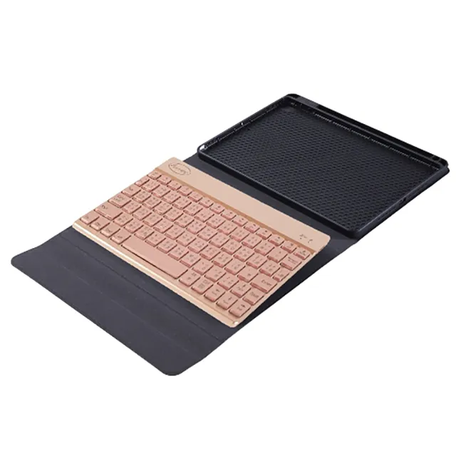 Powerway For iPad 11吋平板專用上座型鋁合金藍牙鍵盤皮套組(四代/三代/二代/一代)