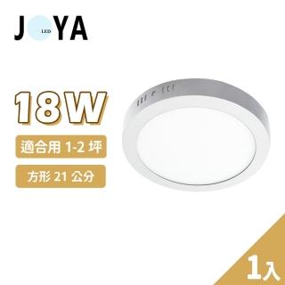 【JOYA LED】1入 18W 圓形 北歐幾何吸頂燈 LED吸頂燈(適用浴室、走廊、儲藏間)