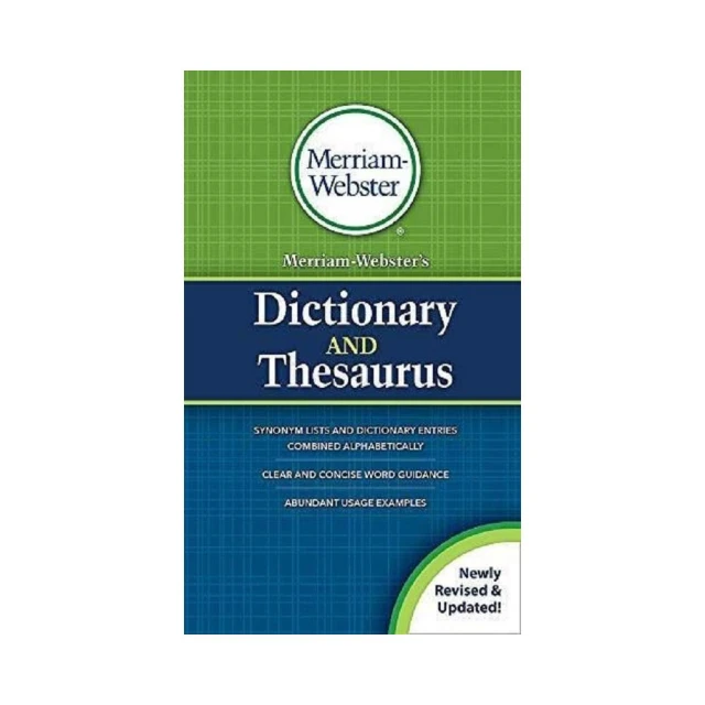 Merriam-Webster”s Dictionary And Thesaurus （Mass Market） New Edition 2020