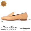 【TINO BELLINI 貝里尼】義大利進口簡約牛皮便仕樂福鞋FZLO0001(米)