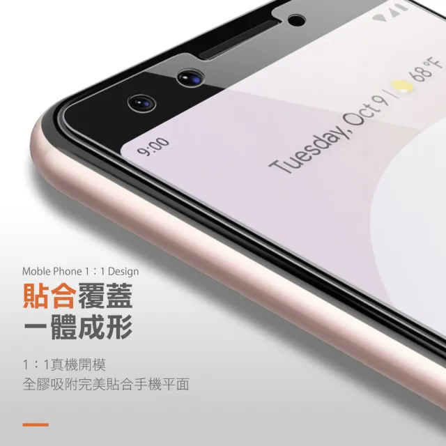 Google Pixel 3 5.5吋 高清透明9H玻璃鋼化膜手機保護貼(Pixel3保護貼 Pixel3鋼化膜)