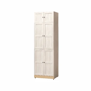 【本木】伊蒂絲 2.6x8尺四門衣櫃