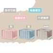 【HOUSE 好室喵】透明果凍折疊箱 46L-2入(側面透明、可堆疊、收納箱)