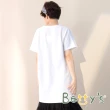 【betty’s 貝蒂思】設計款LOGO長板T-shirt(白色)