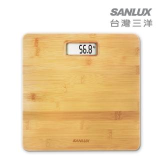 【SANLUX 臺灣三洋】竹製數位體重計(SYES-305)