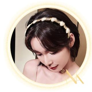 【NANA】娜娜 巴洛克高階感復古鑲鑽髮箍 HBA8(復古鑲鑽髮箍)