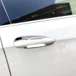 【IDFR】Benz 賓士 E C207 2009~2012 鍍鉻銀 車門防刮門碗內襯貼片(防刮門碗 內碗 內襯 門拉手貼片)