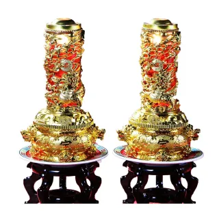 【老食說】祝壽蠟燭小金寶龍柱(老食說拜拜祝壽)
