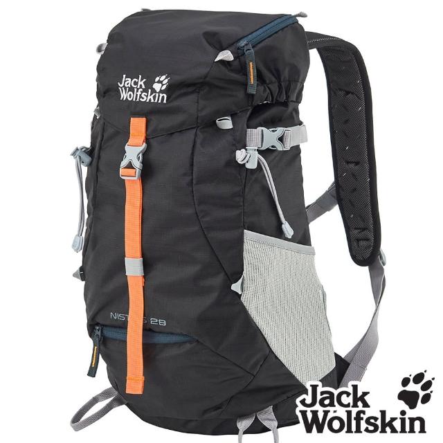 【Jack wolfskin 飛狼】Nistos 健行背包 登山背包 28L(黑色)