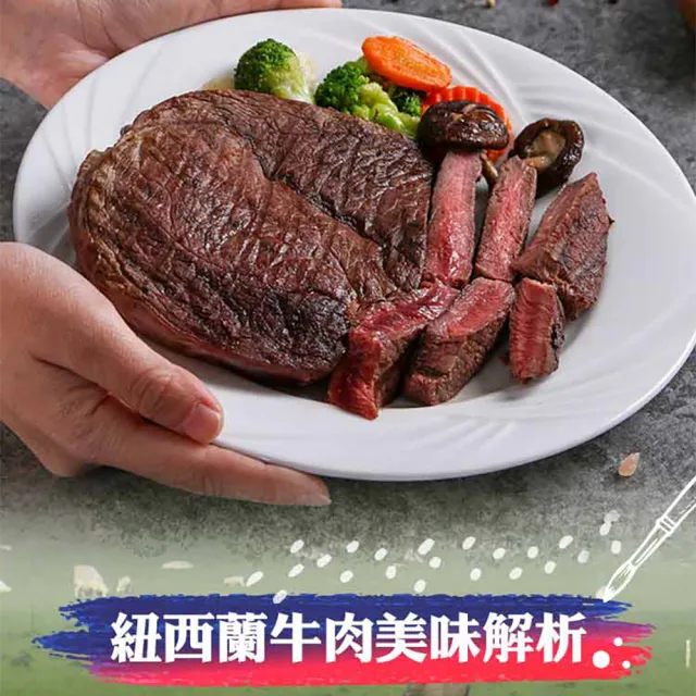 【享吃肉肉】16oz紐西蘭股神牛排6包組(450g±10%/包 中秋烤肉/燒烤)