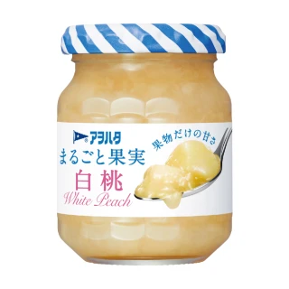 【Aohata】白桃果醬 無蔗糖 125g(日本人氣第一)