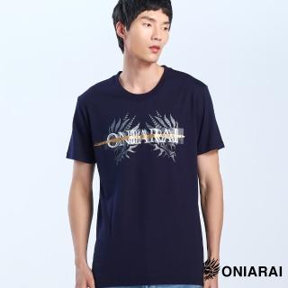 【BLUE WAY】男款 黑魂重工雙頭文字 短袖 上衣-鬼洗