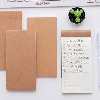 【PS Mall】 筆記本便利貼 日程表備忘錄 時間表 可撕日計劃 便條紙 4入(J3157)