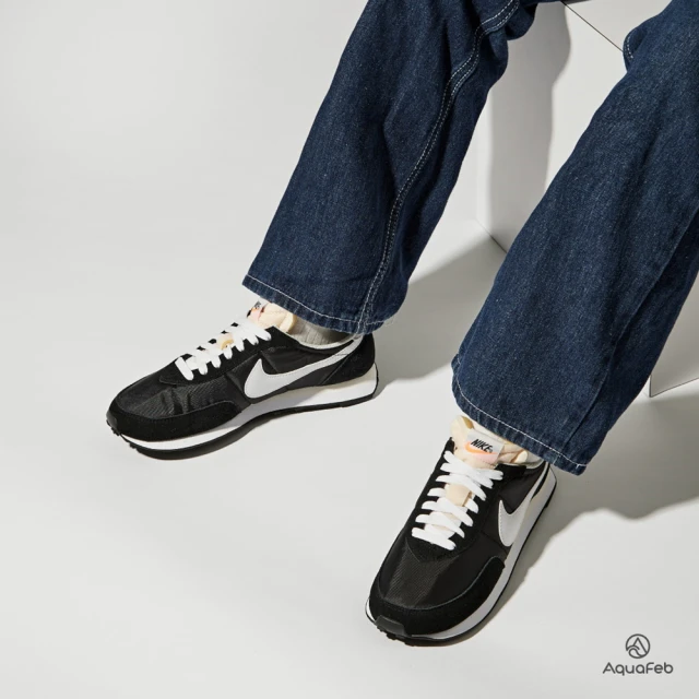 【NIKE 耐吉】Waffle Trainer 2 男鞋 黑白色 輕量 舒適 休閒鞋 DH1349-001