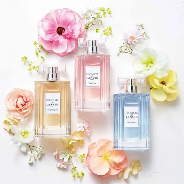 【LANVIN 浪凡】水色睡蓮/豔陽木蘭/天晴蘭花女性淡香水50ml-任選(專櫃公司貨)