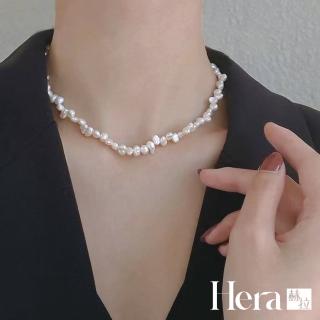 【HERA 赫拉】復古宮廷不規則珍珠項鍊 H111031105(飾品)