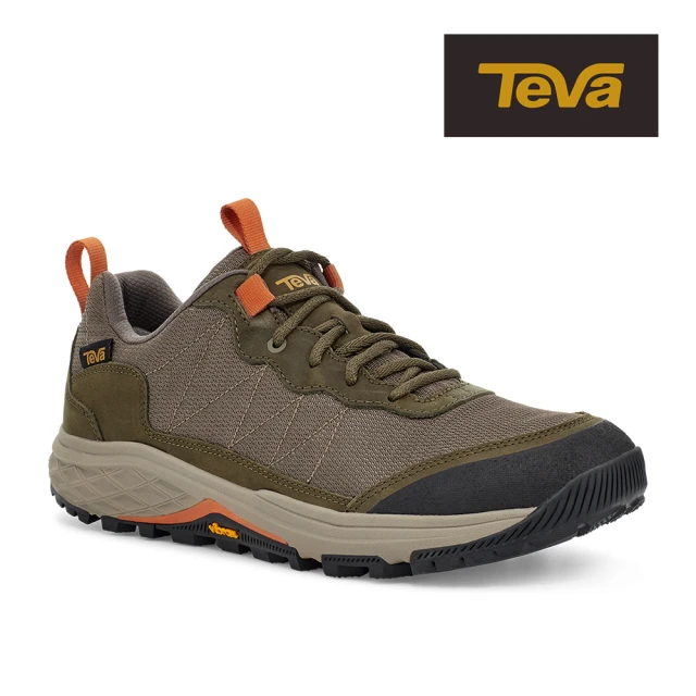 【TEVA】原廠貨 男 Ridgeview Low 低筒戶外多功能登山鞋/休閒鞋(深橄欖-TV1116627DOL)