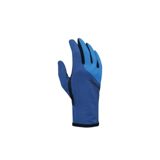 【Mountneer 山林】抗UV觸控手套-藍色-11G06-75(機車手套/保暖手套/防曬手套/觸屏手套)