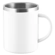 【REFLECTS】不鏽鋼馬克杯 白350ml(水杯 茶杯 咖啡杯 露營杯 不銹鋼杯)
