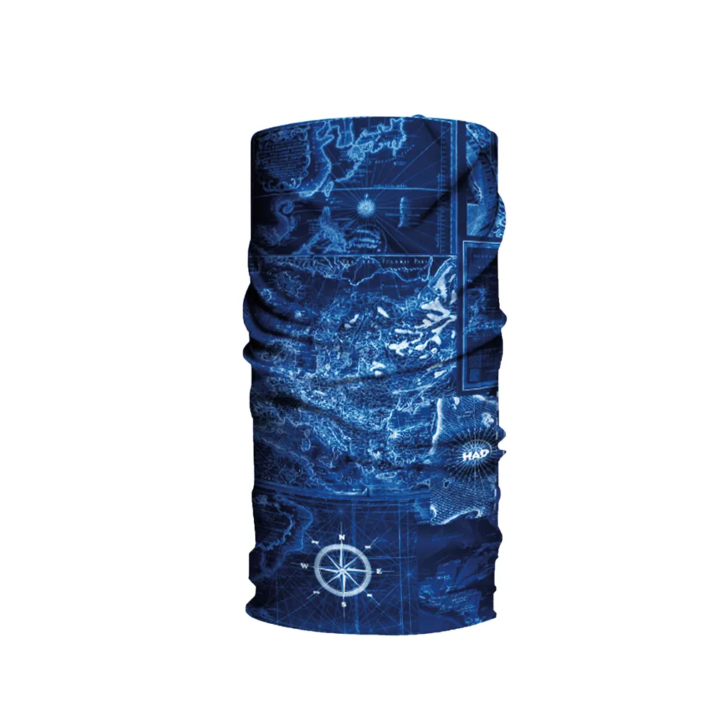 【德國 HAD】HA110 Original頭巾 - 藍色哥倫布(HAD/Original頭巾/百變頭巾)