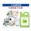 【Green 綠的】水潤抗菌潔手乳加侖桶-綠茶3800mlX4桶(洗手乳)
