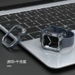 【ANTIAN】Apple Watch Series 8/7/SE/6/5/4 全包透明錶框 防摔雙色手錶保護殼