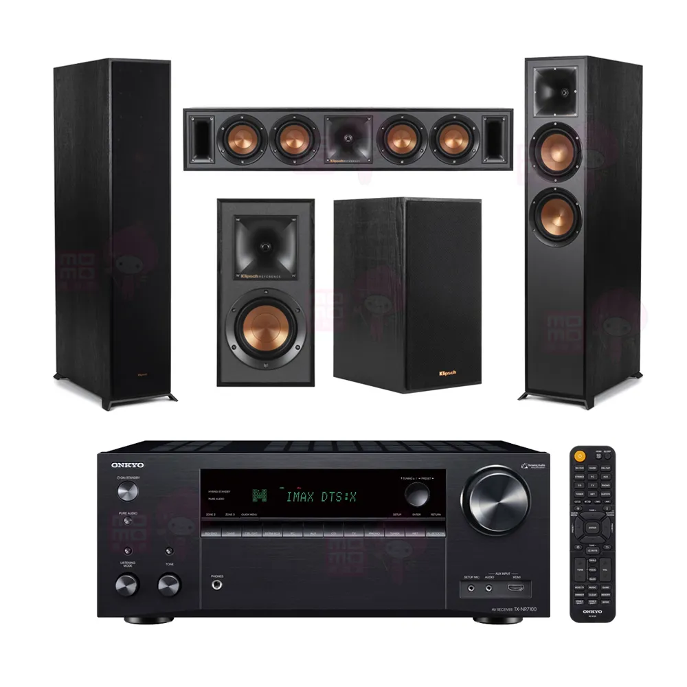 【ONKYO】TX-NR7100+R-625FA+R-34C+R-41M(擴大機+主喇叭+中置+環繞 喇叭)