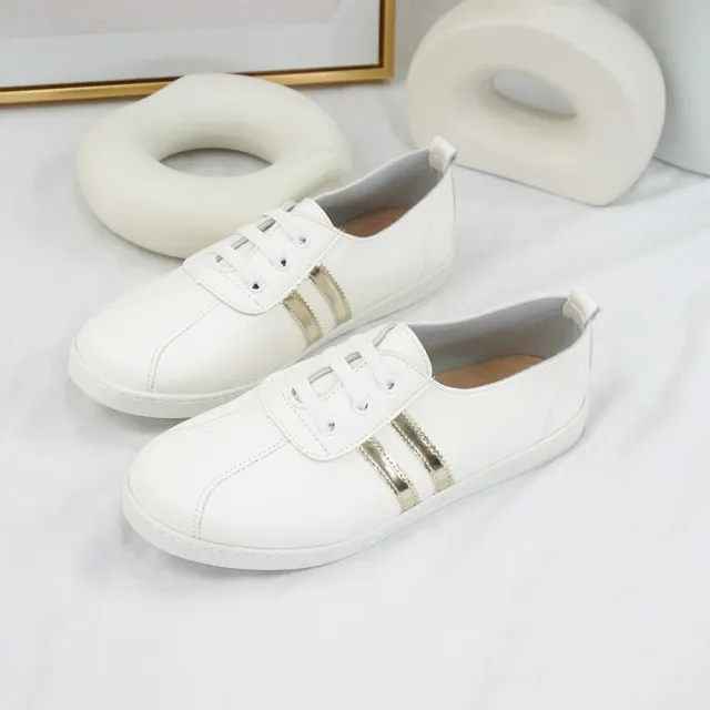 【MATERIAL】女鞋懶人鞋 加大尺碼潮流小白鞋 MA女鞋 TG52120(小白鞋)