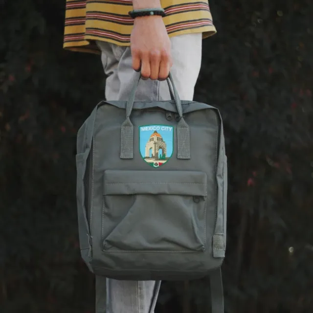 【A-ONE 匯旺】墨西哥 革命紀念塔 燙布貼 刺繡袖標 地標電繡刺繡徽章 胸章 立體繡貼 裝飾貼(NO.395)