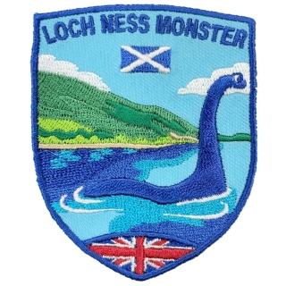 【A-ONE 匯旺】英國 蘇格蘭 尼斯湖水怪 電繡文青設計 布藝徽章 DIY 創意 Patch刺繡(NO.389)